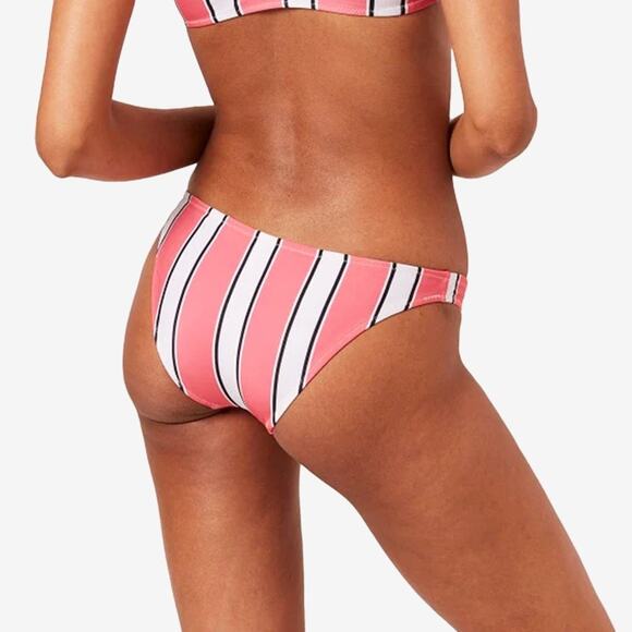 NWOT Solid & Striped Ashley Stripe Bikini Bottoms Size S Pink Swim Beach Summer - Picture 4 of 10